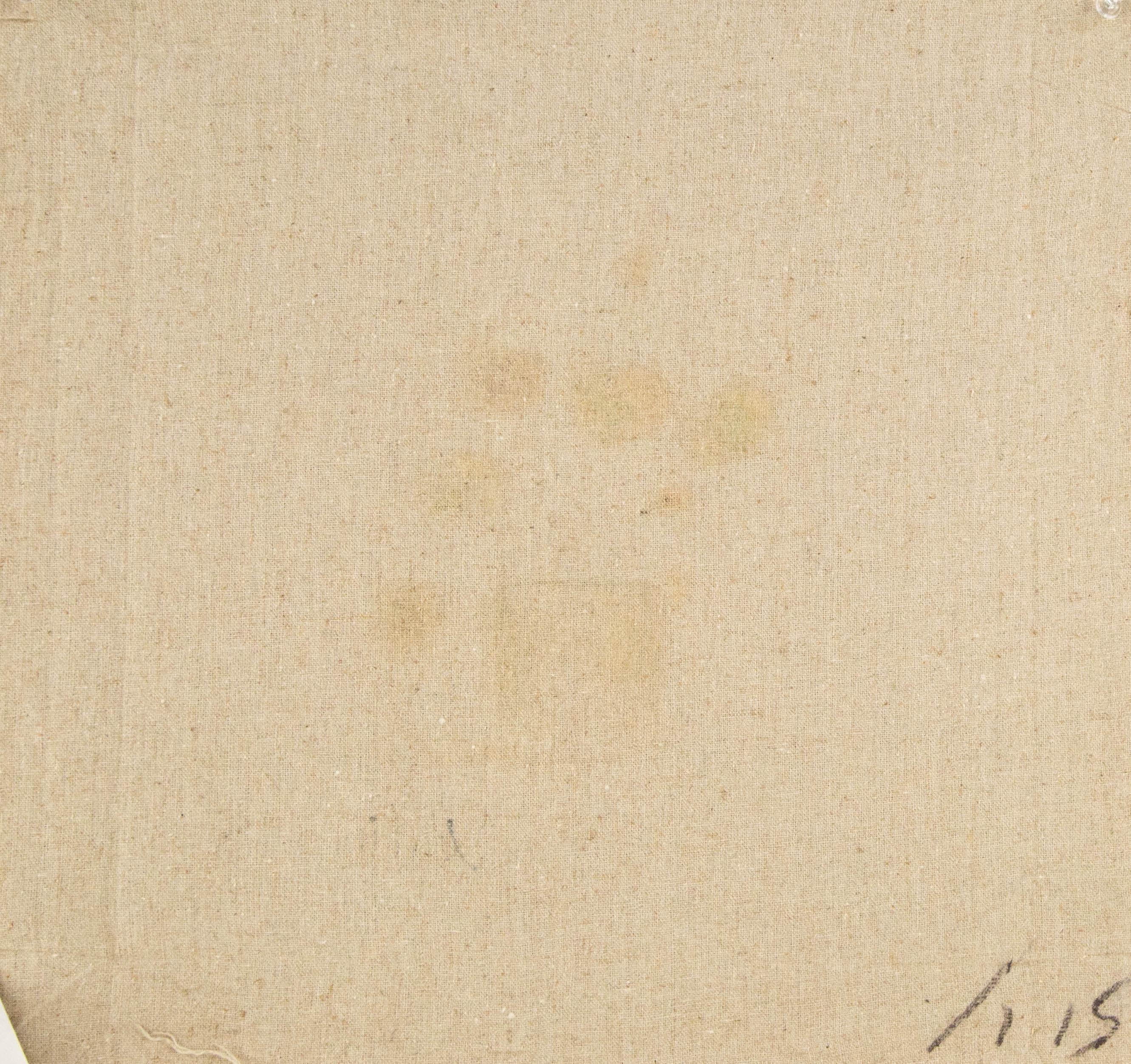 Rulin Xian Stillleben, Original, Öl auf Leinwand, „Blaue Glasur, Porzellan Serie II“, Rulin Xian im Angebot 7