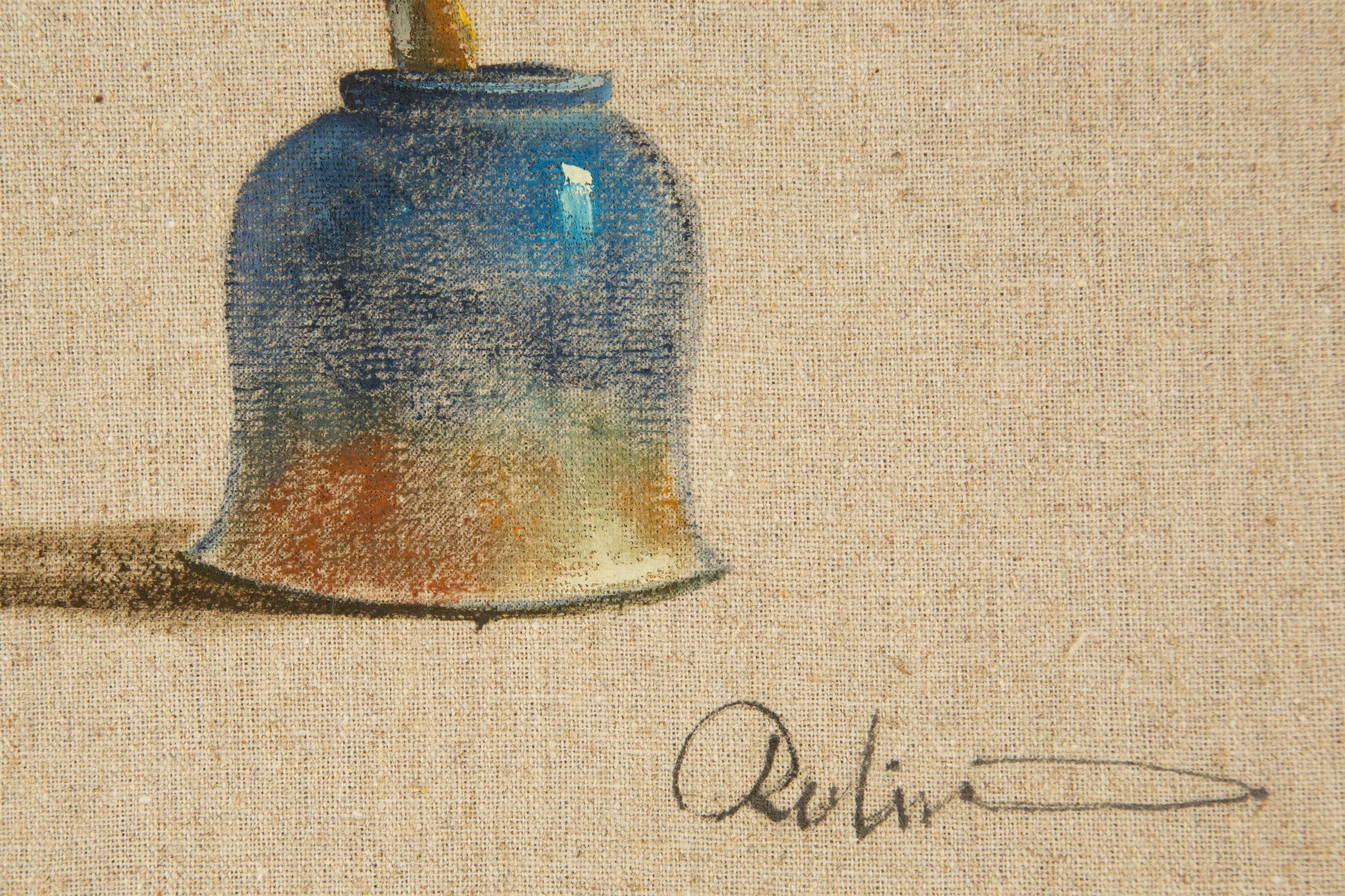 Rulin Xian Natura morta originale Olio su tela 