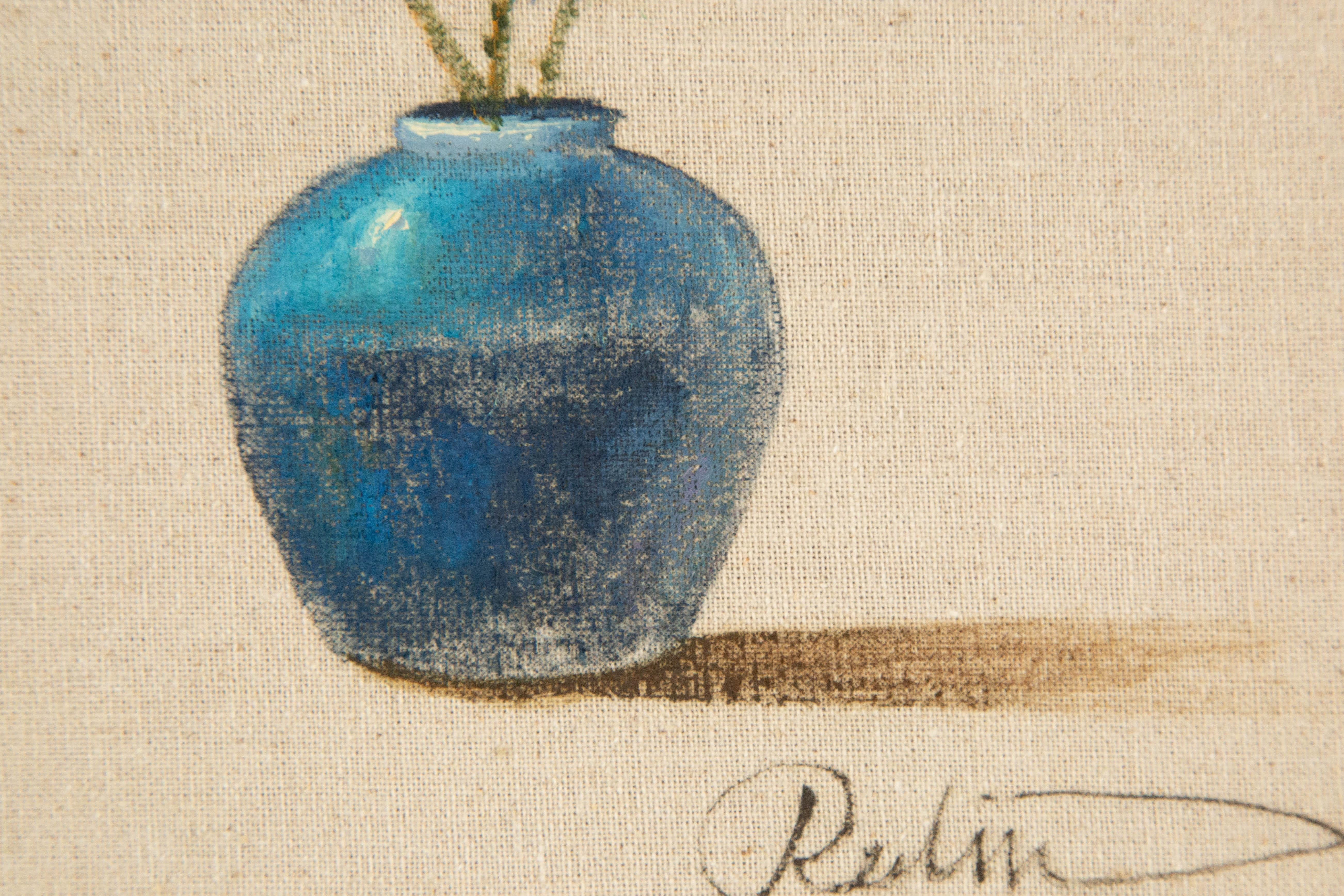 Rulin Xian Natura morta originale Olio su tela 