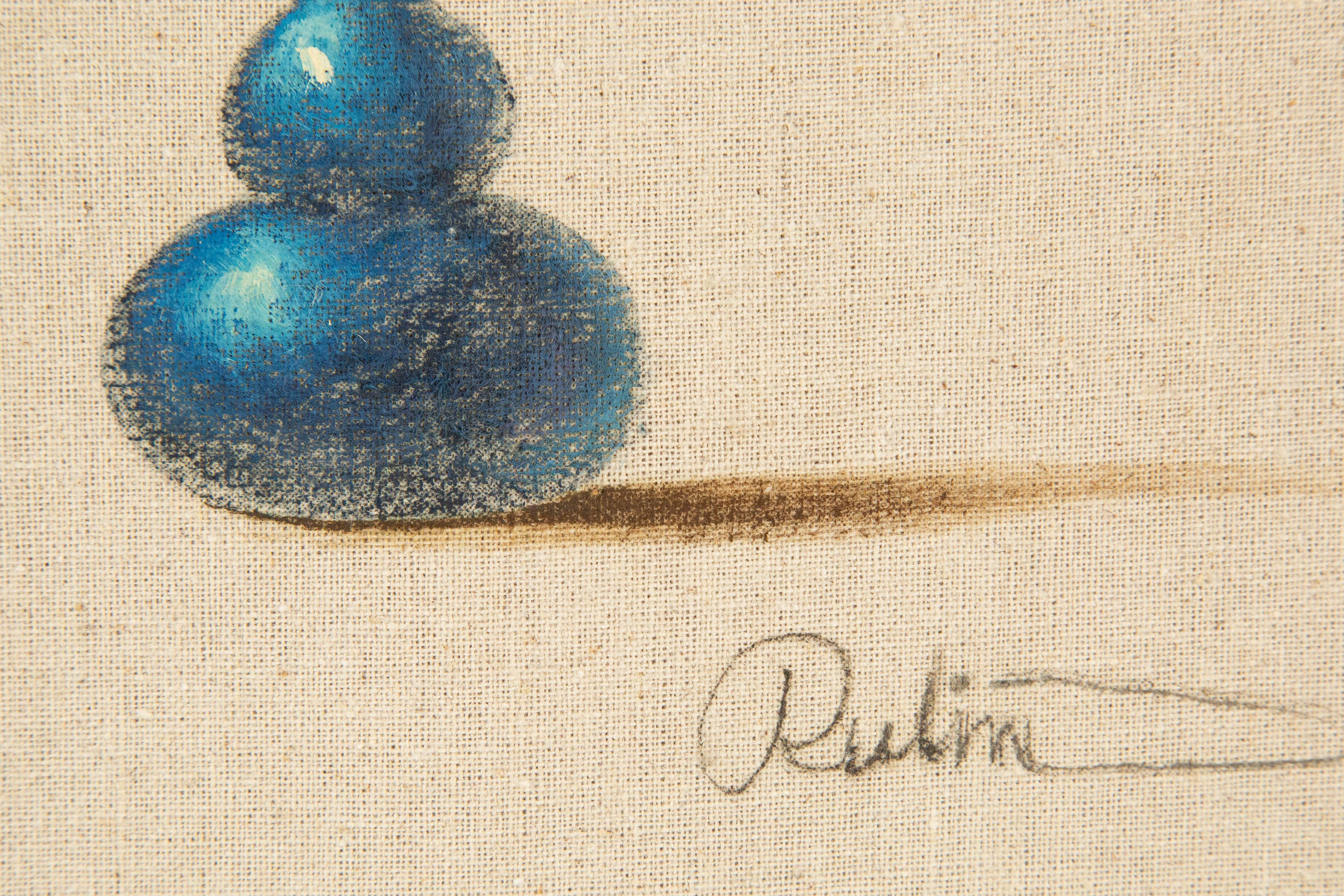 Rulin Xian Natura morta originale Olio su tela 