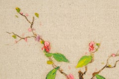 Rulin Xian Still Life Original Oil On Canvas "Blue Glaze Porcelain Series I