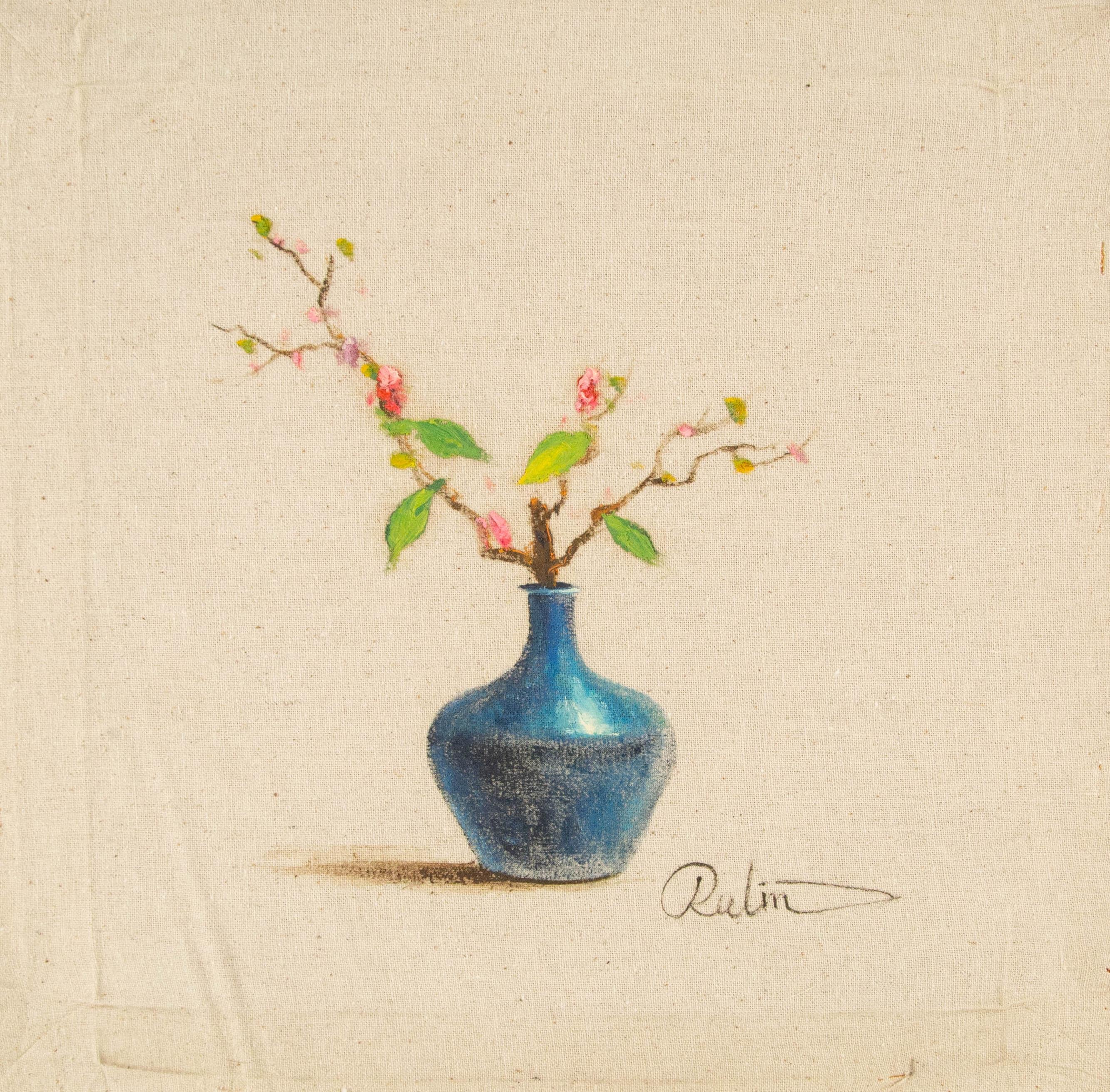 Rulin Xian Natura morta originale Olio su tela 