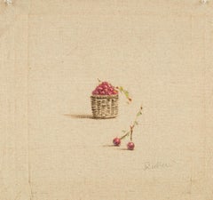 Rulin Xian Bodegón Original Óleo Sobre Lienzo "Serie Buket Completo IV"