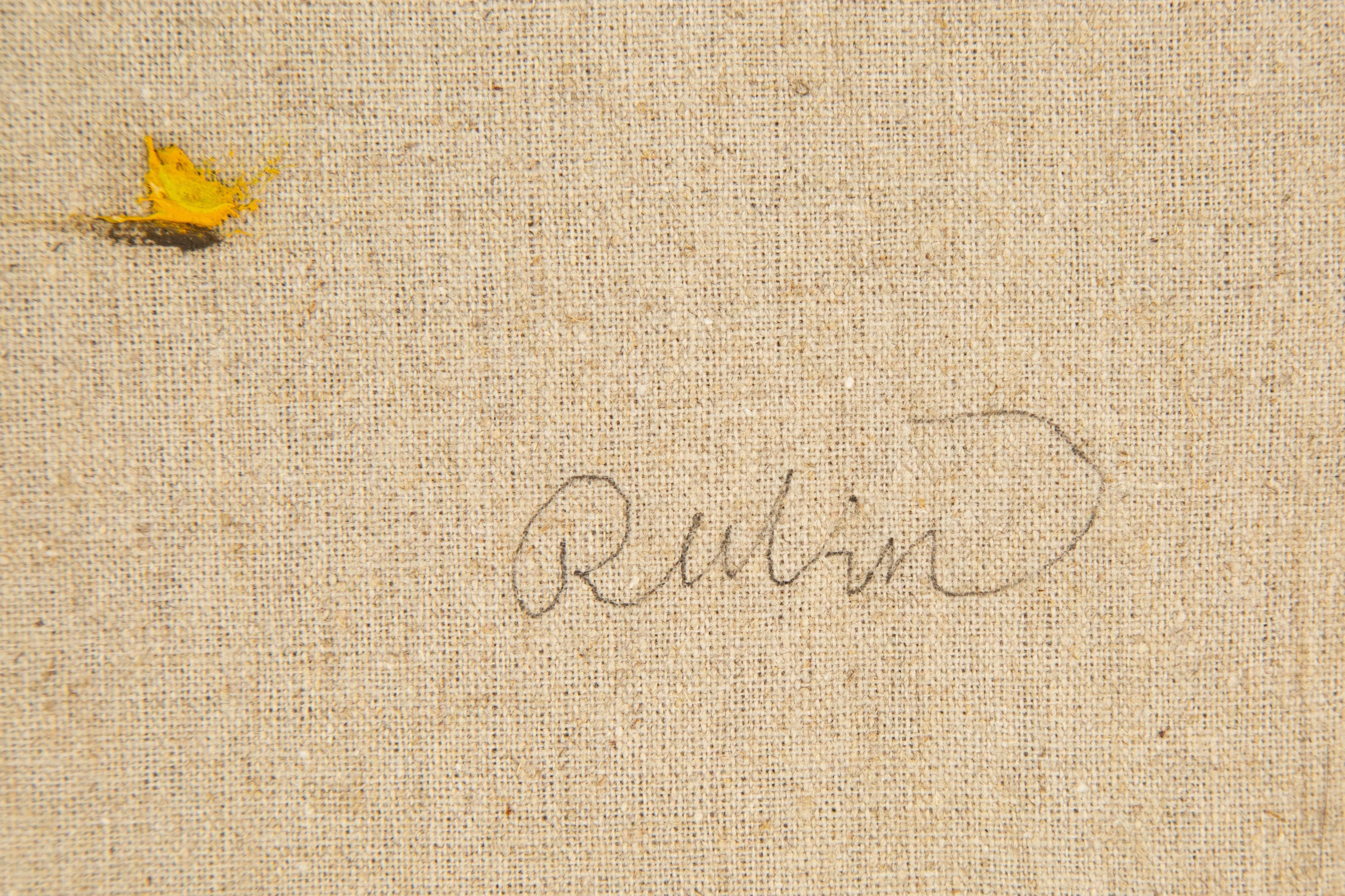 Rulin Xian Stillleben Original Öl auf Leinwand „Full Buket Series VI“ im Angebot 7