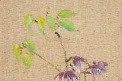 Rulin Xian Still Life Original Oil On Canvas "Mini Flower Arrangement Seriees IV