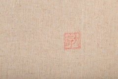 Rulin Xian Natura morta Pittura a olio originale "Cesto di ciliegie"