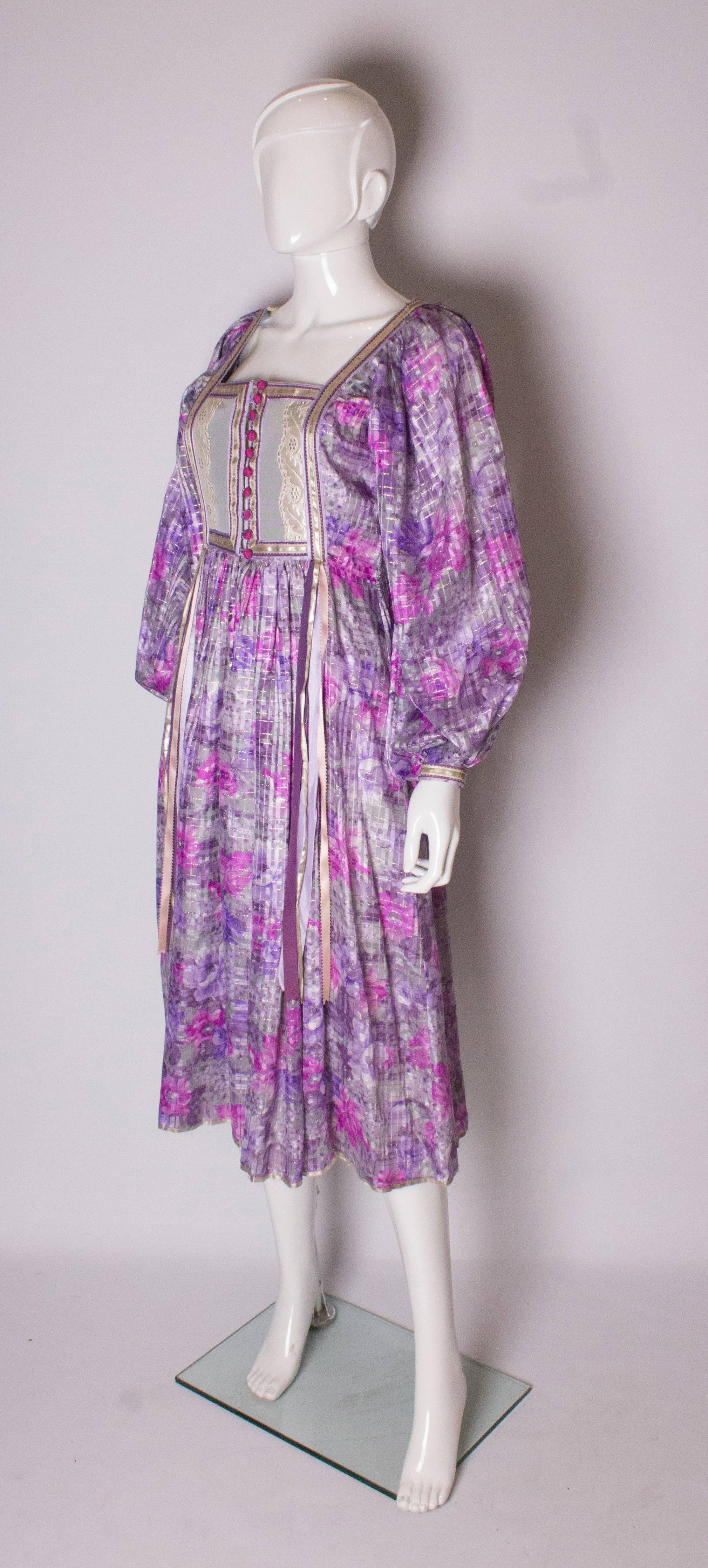 Rumak Vintage 70s Dress In Good Condition In London, GB