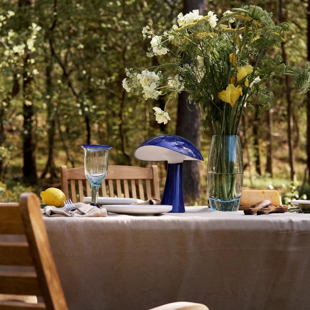 Scandinavian Modern 'Rumee 220 Portable Lamp' in Blue by Gabriel Tan for Louis Poulsen For Sale