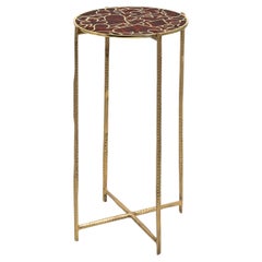 Rummy Brown Side Table, Viya by Vikram Goyal