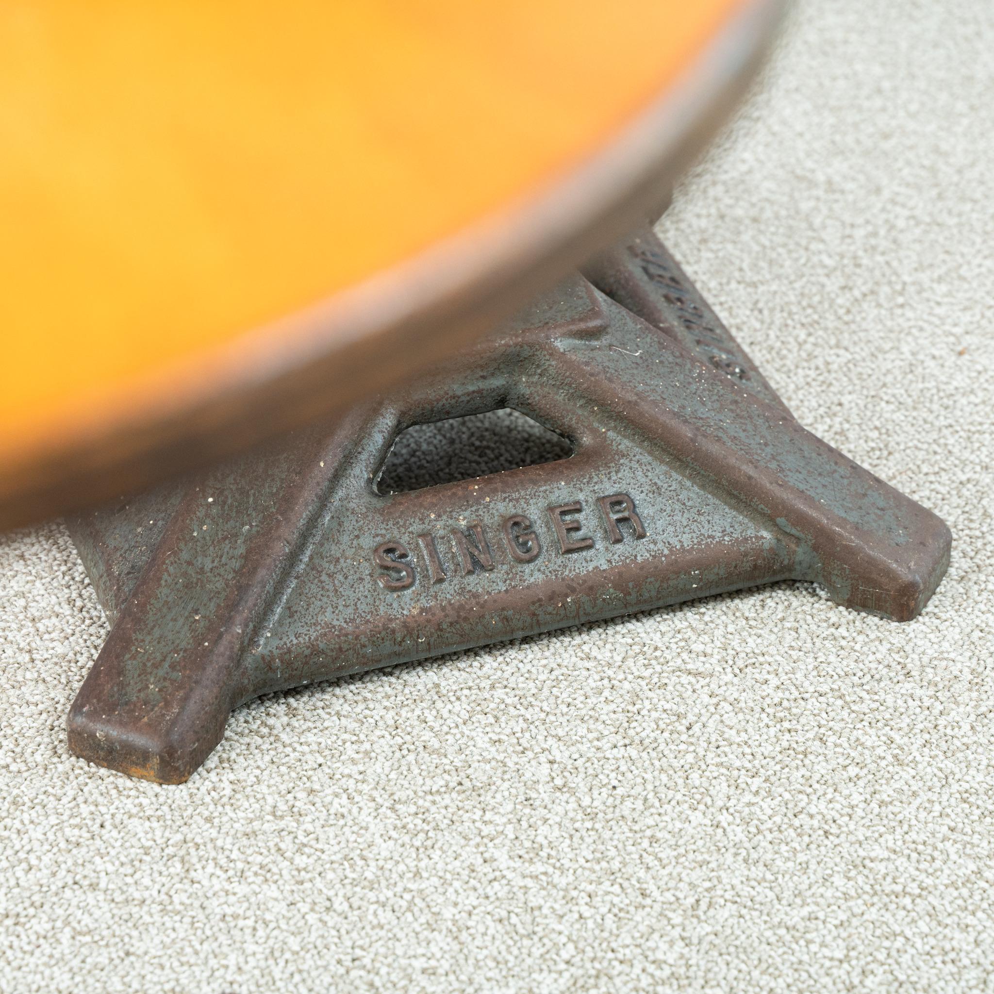 20th Century Run of 6 Singer Machinist Chairs For Sale