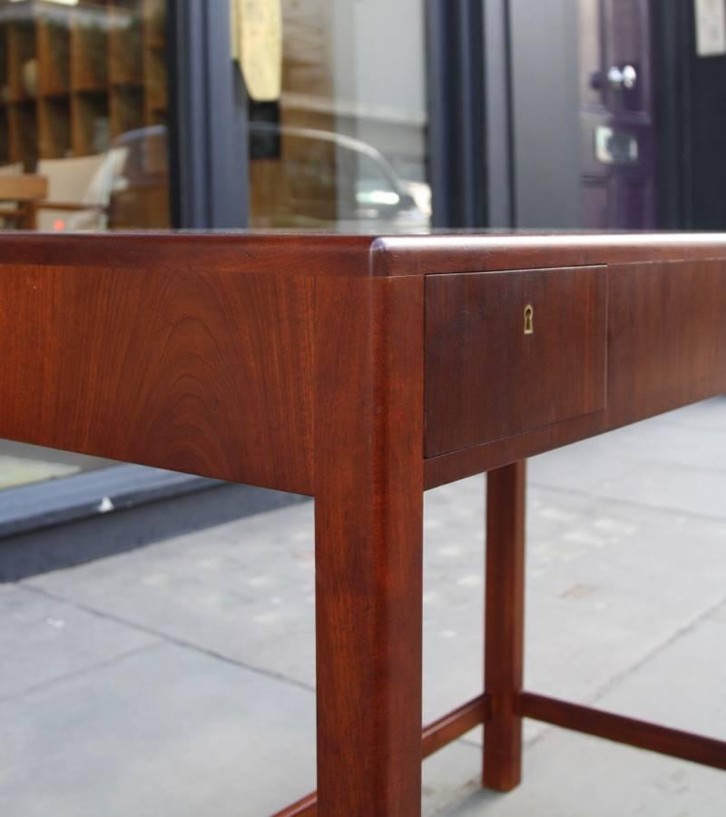 Danish Rud Rasmussen Petite Mahogany Desk