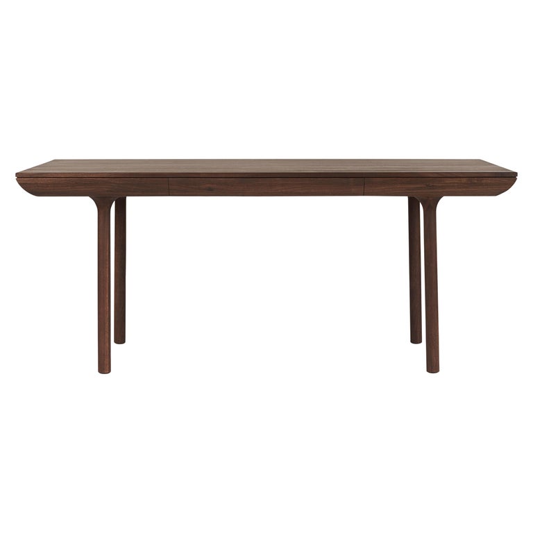 For Sale: Brown (Oiled walnut) Rúna Large Desk, by Isabel Ahm from Warm Nordic