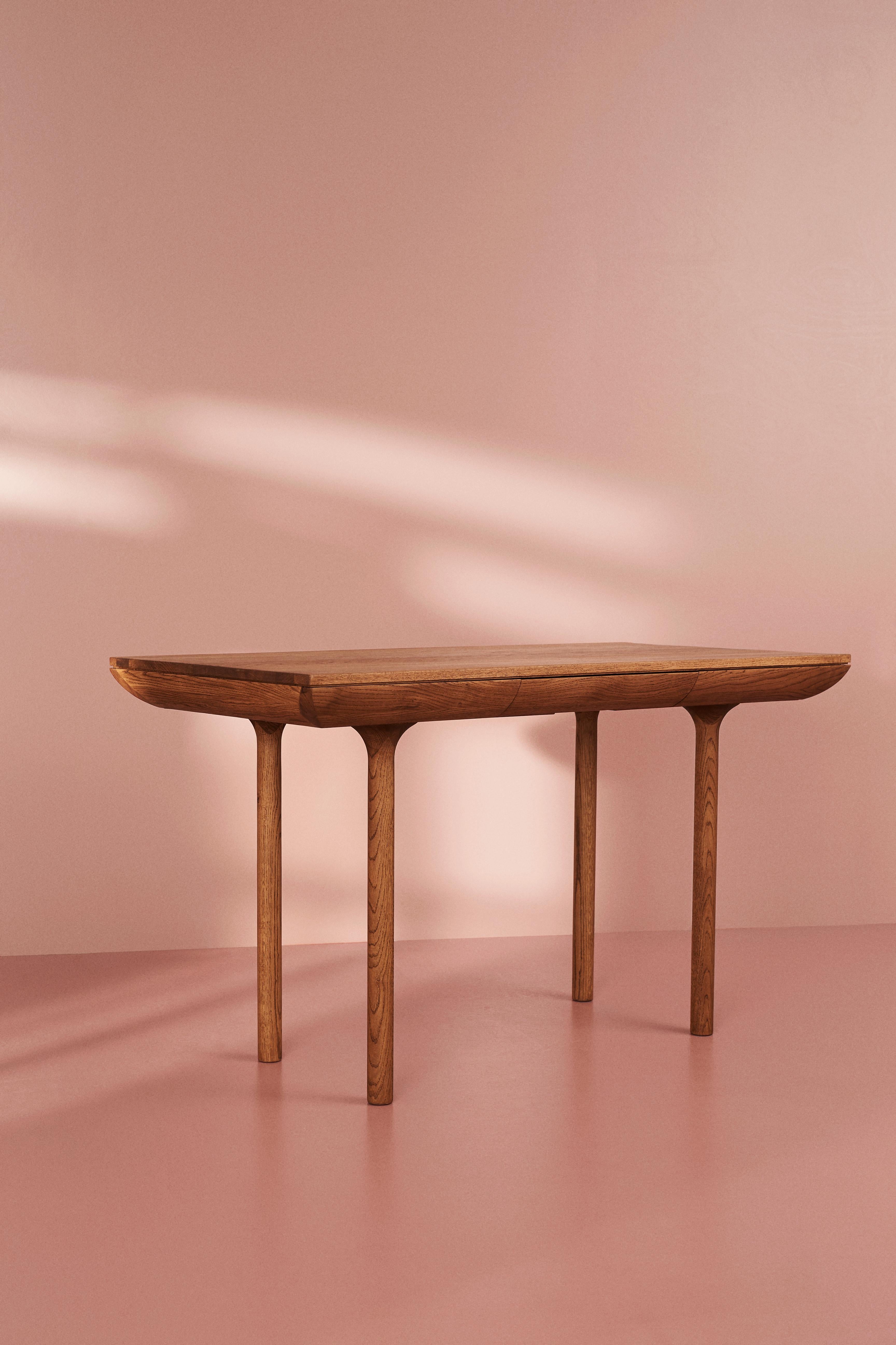 Wood Rúna Small Desk, by Isabel Ahm from Warm Nordic For Sale