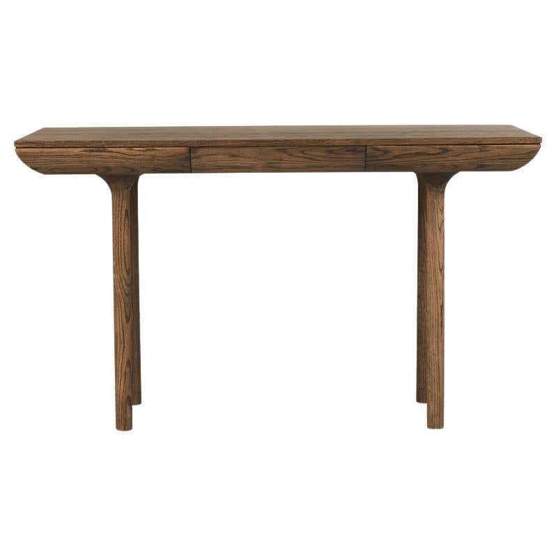Rúna White Oiled Solid Oak Desk by Warm Nordic For Sale at 1stDibs
