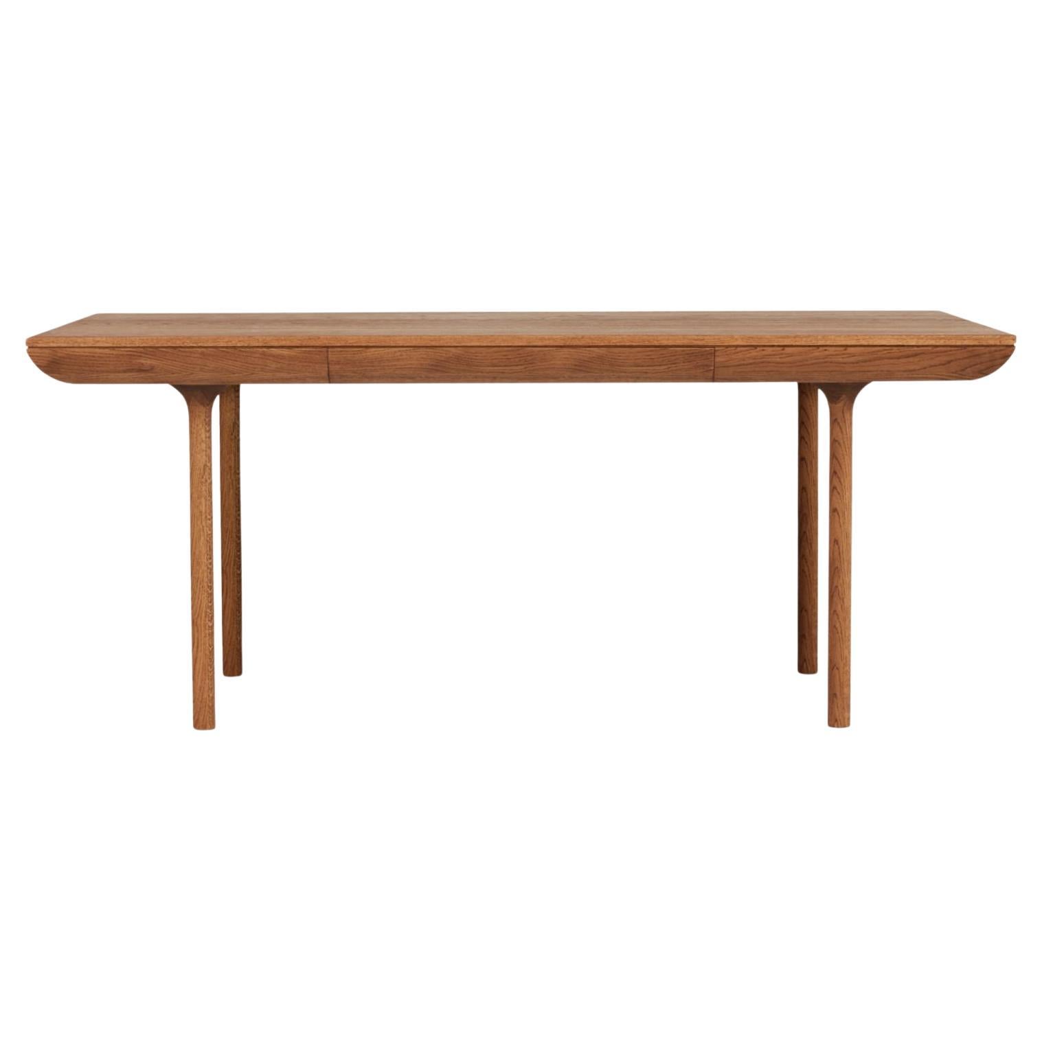 Rúna Teak Oiled Oak Dining Table by Warm Nordic