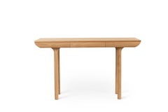 Rúna White Oiled Solid Oak Desk by Warm Nordic