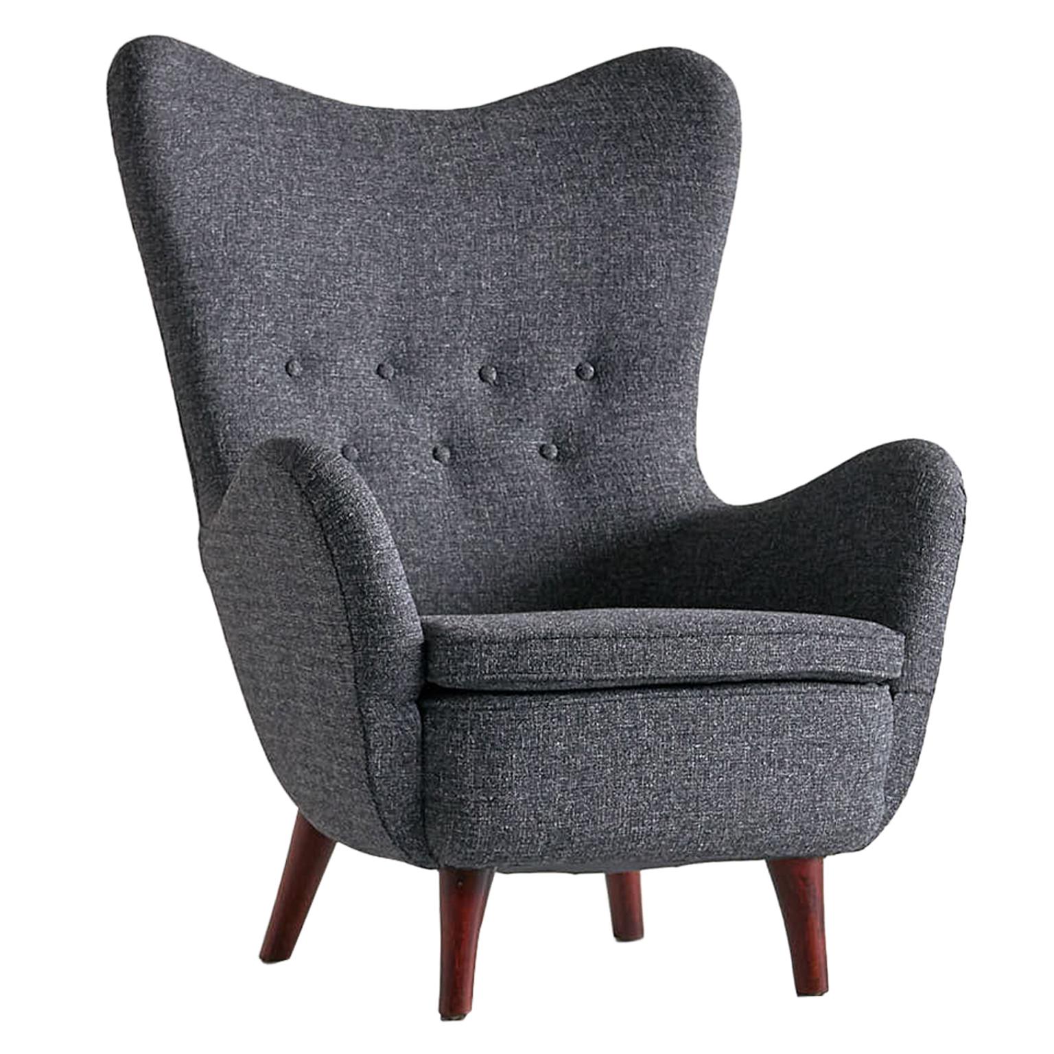 Runar Engblom Armchair Designed for Hotel Vaakuna Helsinki, Boman, Finland, 1951