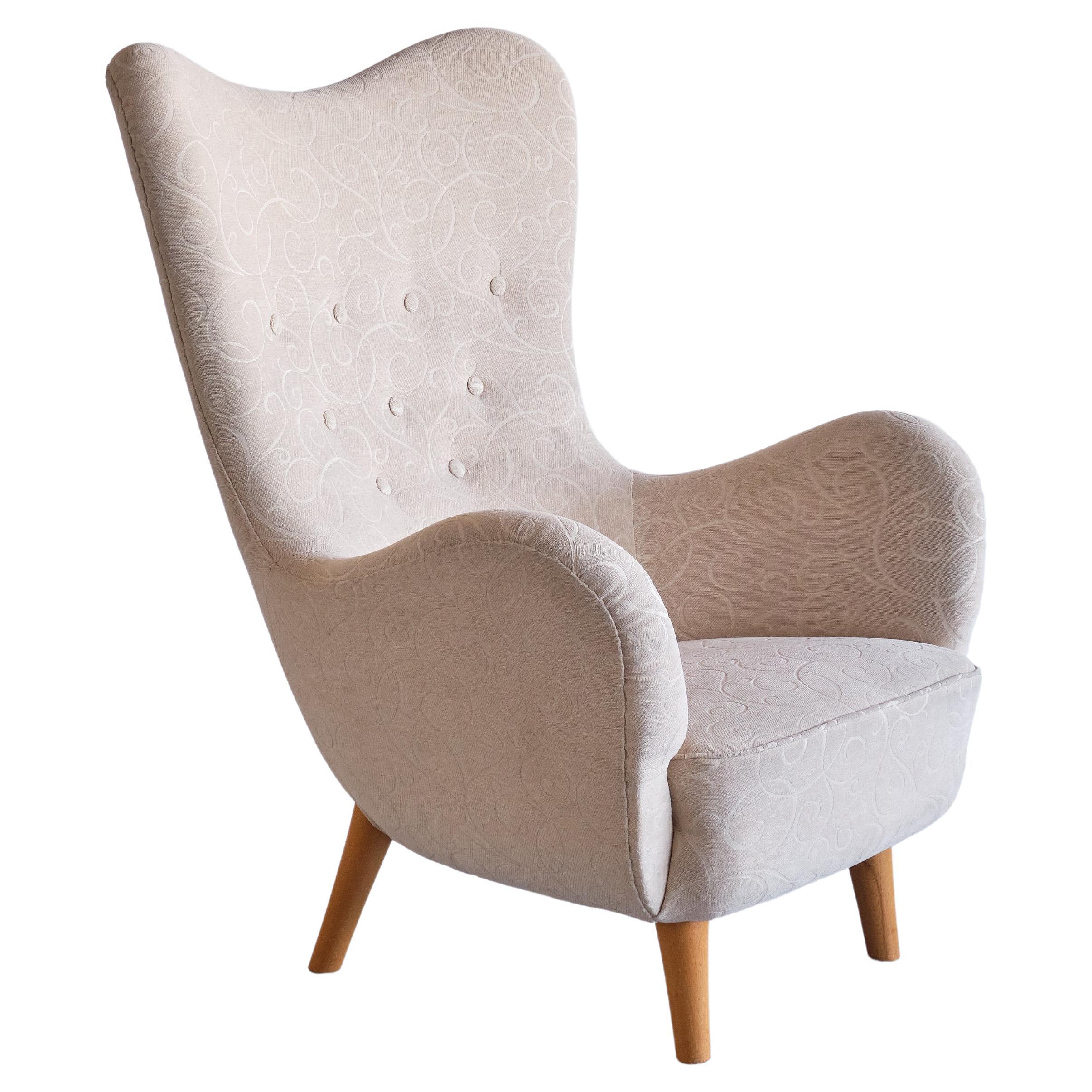 Runar Engblom Armchair Designed for Hotel Vaakuna Helsinki, Boman, Finland, 1951 For Sale