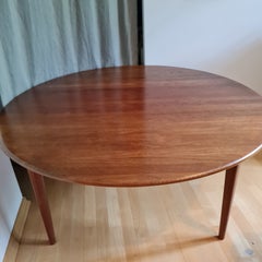 A. Mikael Laursen Midcentury extending dining table in solid teak