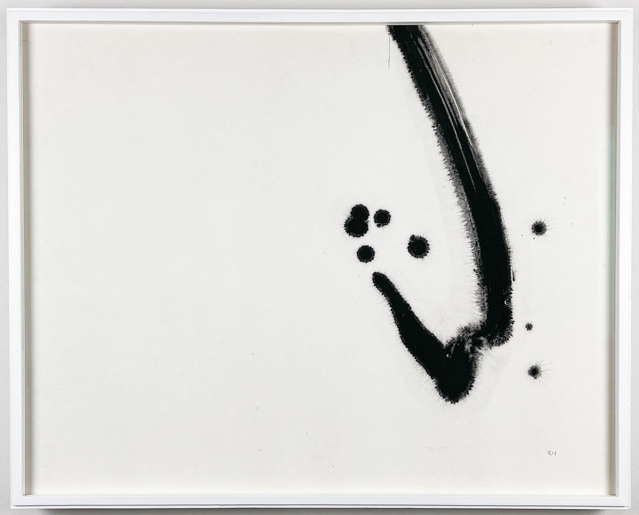 Rune Hagberg – “Composition”, circa 1965

Rune Hagberg painted this artwork circa 1965, using ink on paper laid down on board. The original white painted pinewood frame was preserved. We added museumglas to give the work UV protection and to