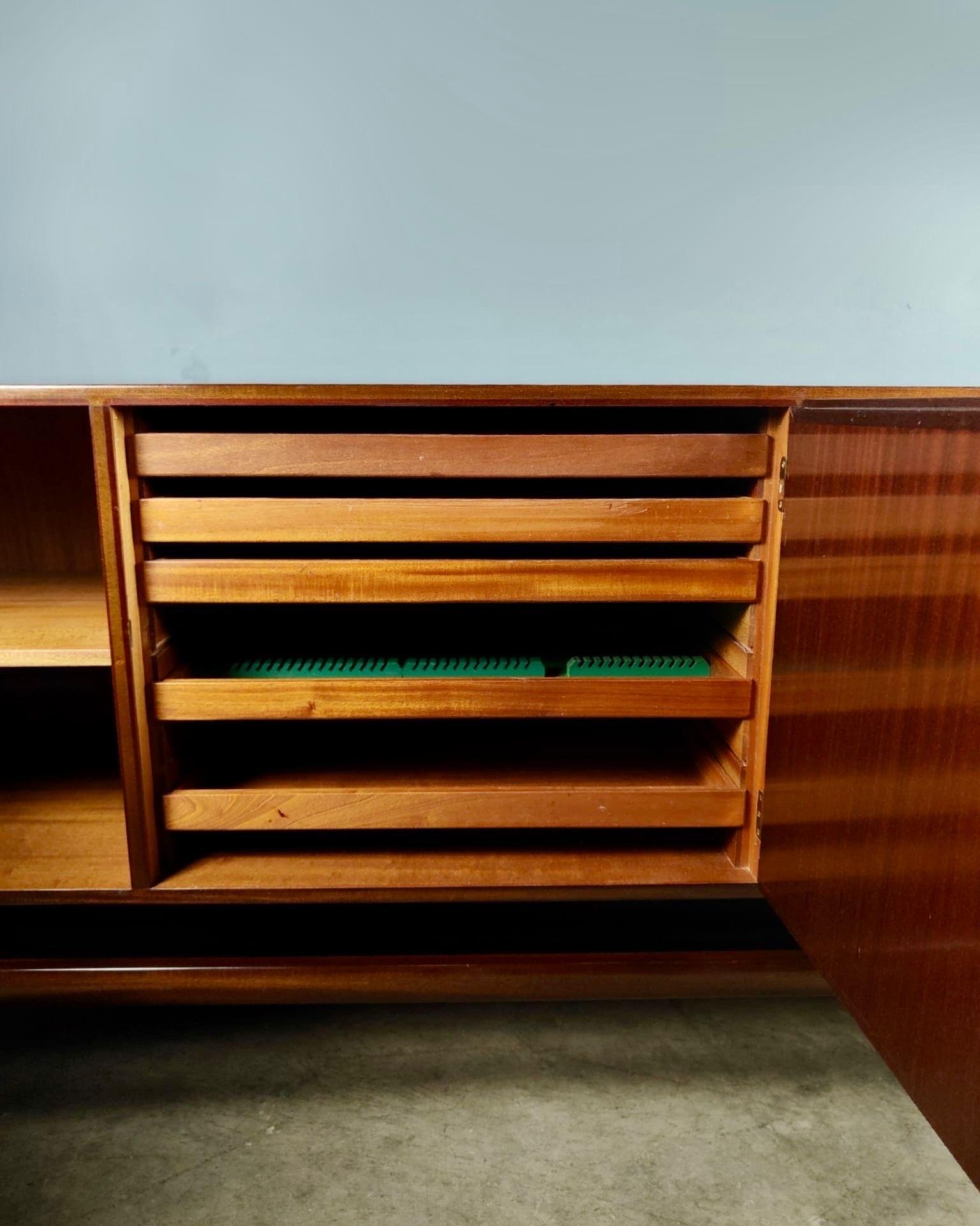 Rungstedlund Mahogany Danish Sideboard By Ole Wanscher For Poul Jeppesen 2