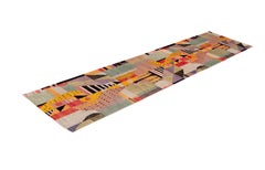 Runner 1922 Limited Edition Rug by Gunta Stölzl, Hand-Knotted Hand-Spun Wool