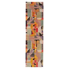 Runner 1922 Limited Edition Rug by Gunta Stölzl, Hand-Knotted Hand-Spun Wool
