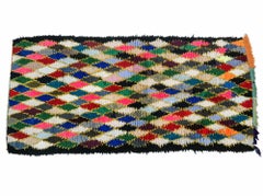 Runner Rug l Moroccan Hallway Rug Azilal Boucherouite Carpet