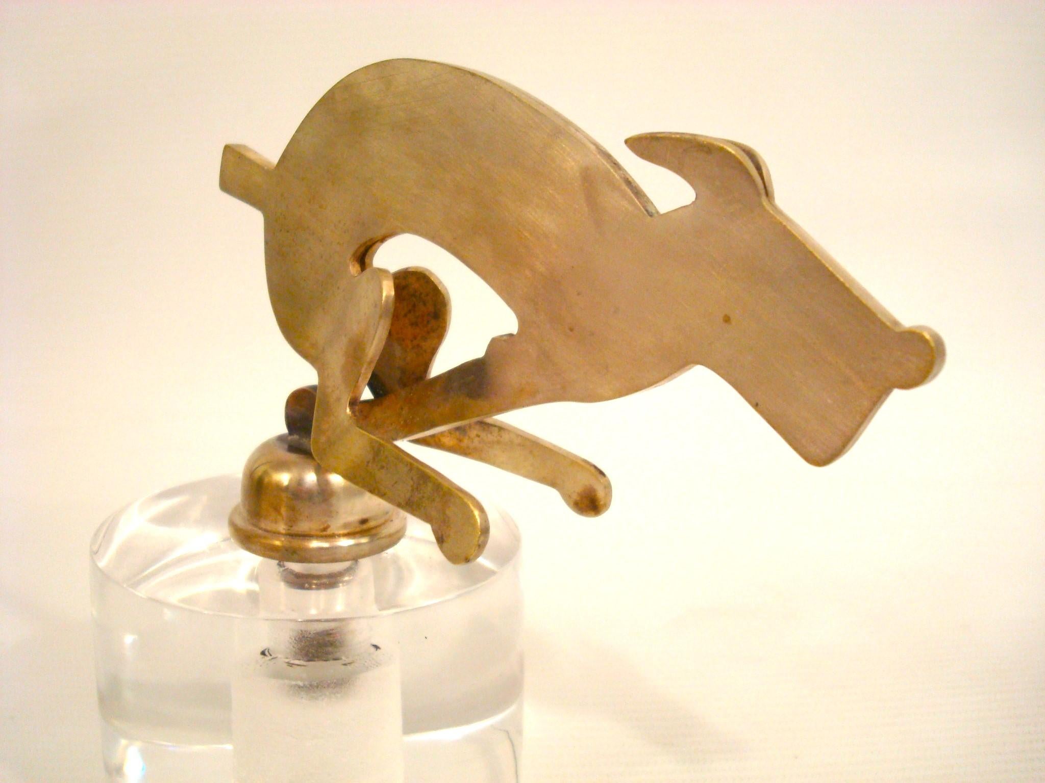 „Läufer als Läufer“ Packard Car Mascot, 1933. Automobilia (Art déco) im Angebot