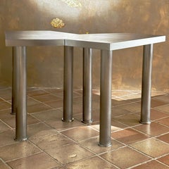 "Running Gun" Accent Table Set, Iron, James Vincent Milano, Italy, 2023