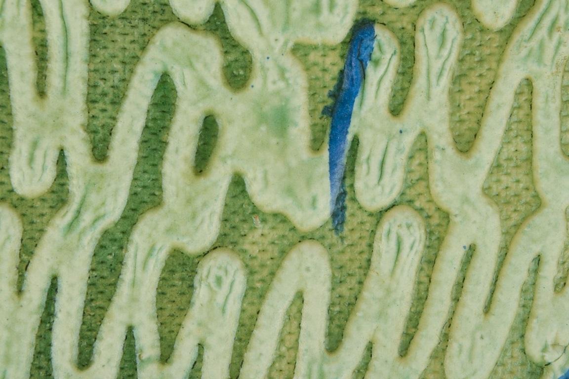 Runo Öberg (1931-2019), schwedischer Künstler. Gemischte Medien auf Karton. Frau und Blume (Sonstiges) im Angebot