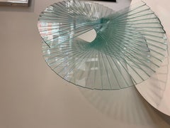 Runstadler Studios "Spiral Motion" Glass Sculpture