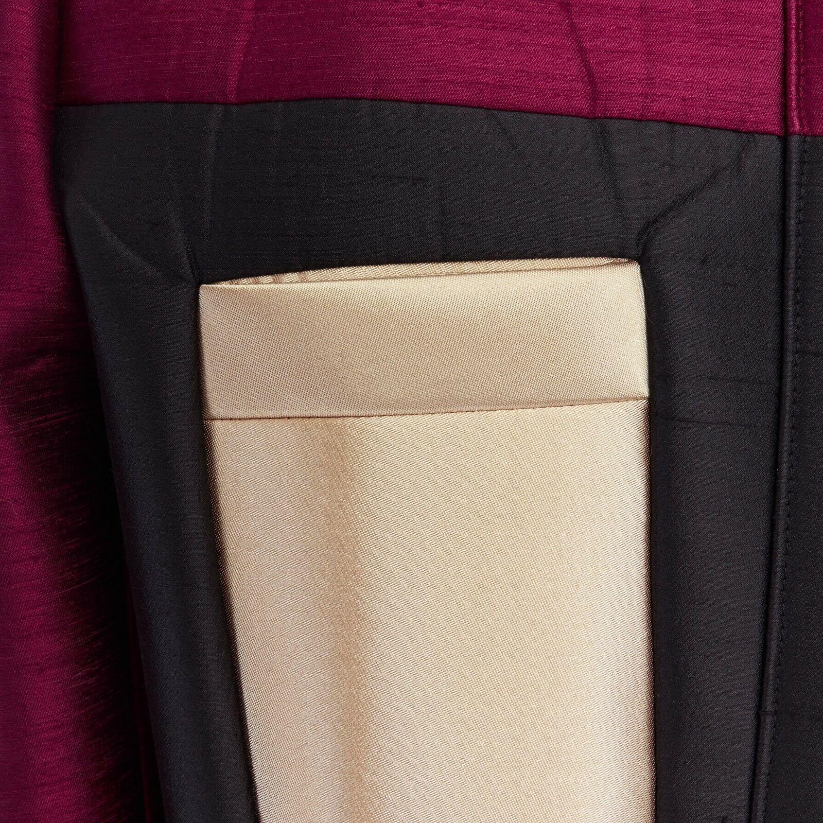 runway BALENCIAGA GHESQUIERE SS12 pink color block silk padded jacket coat FR34 3