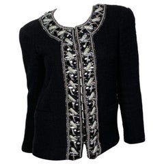 Veste embellie de cristaux et de fausses perles Balmain, printemps 2009