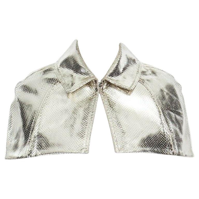 burberry vest silver