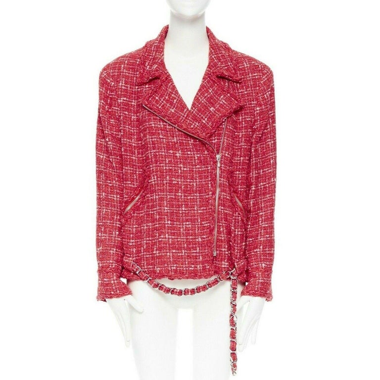 red chanel jacket