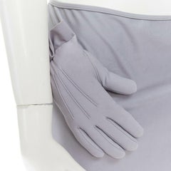 runway COMME DES GARCONS AW2007 grey padded Mickey Mouse glove midi skirt M 28"