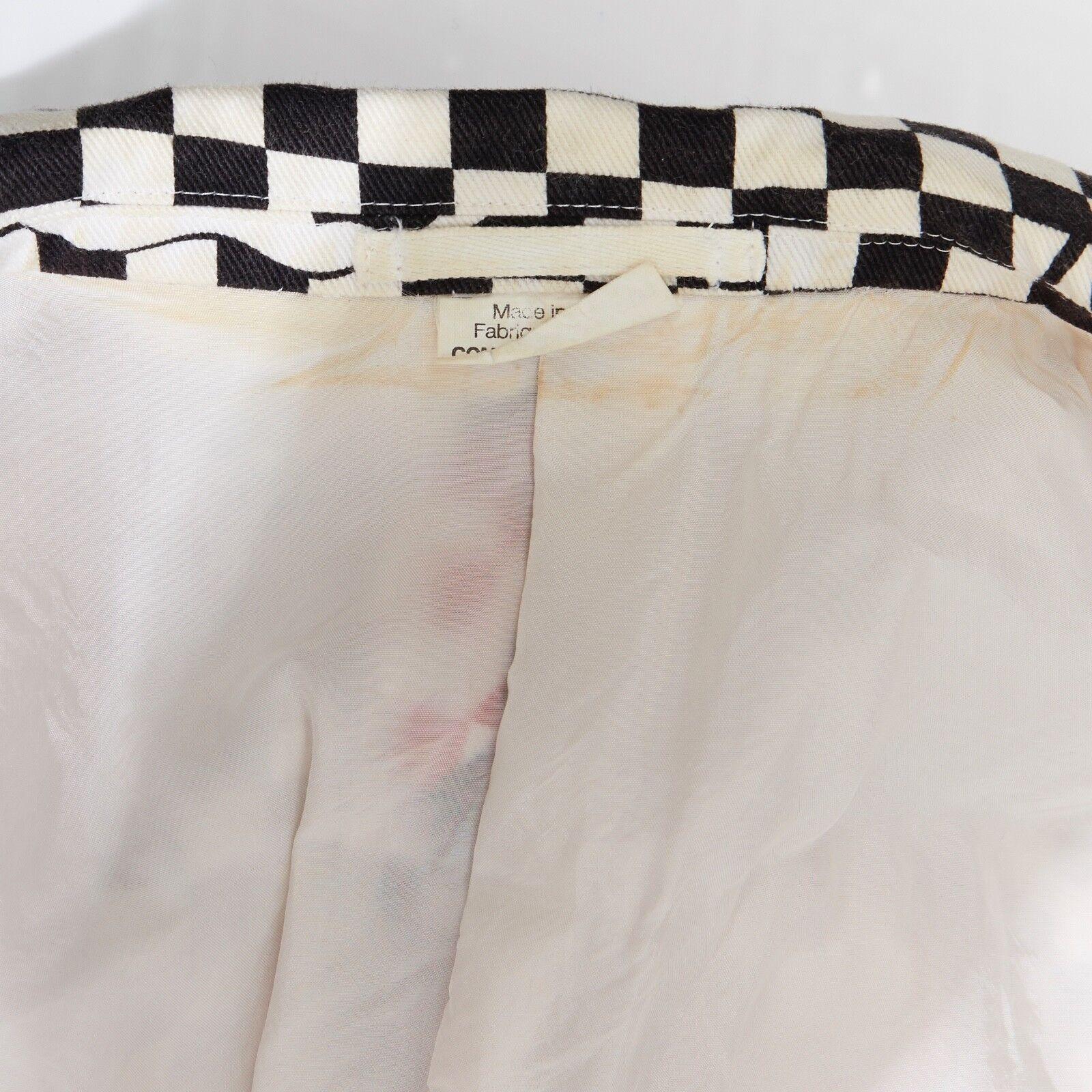 runway COMME DES GARCONS HOMME PLUS SS2006 Rolling Stones lips blazer jacket S 5