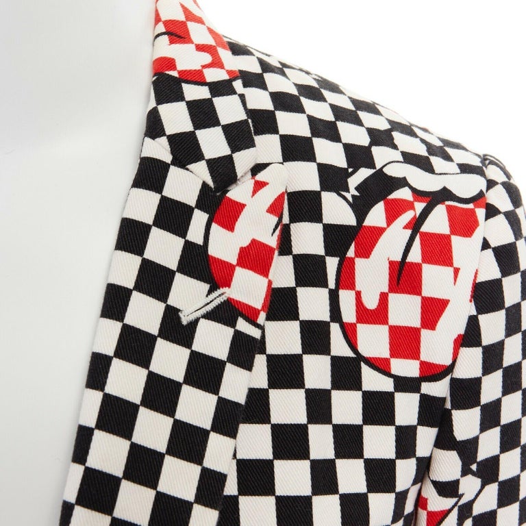 comme des garcons rolling stones blazer