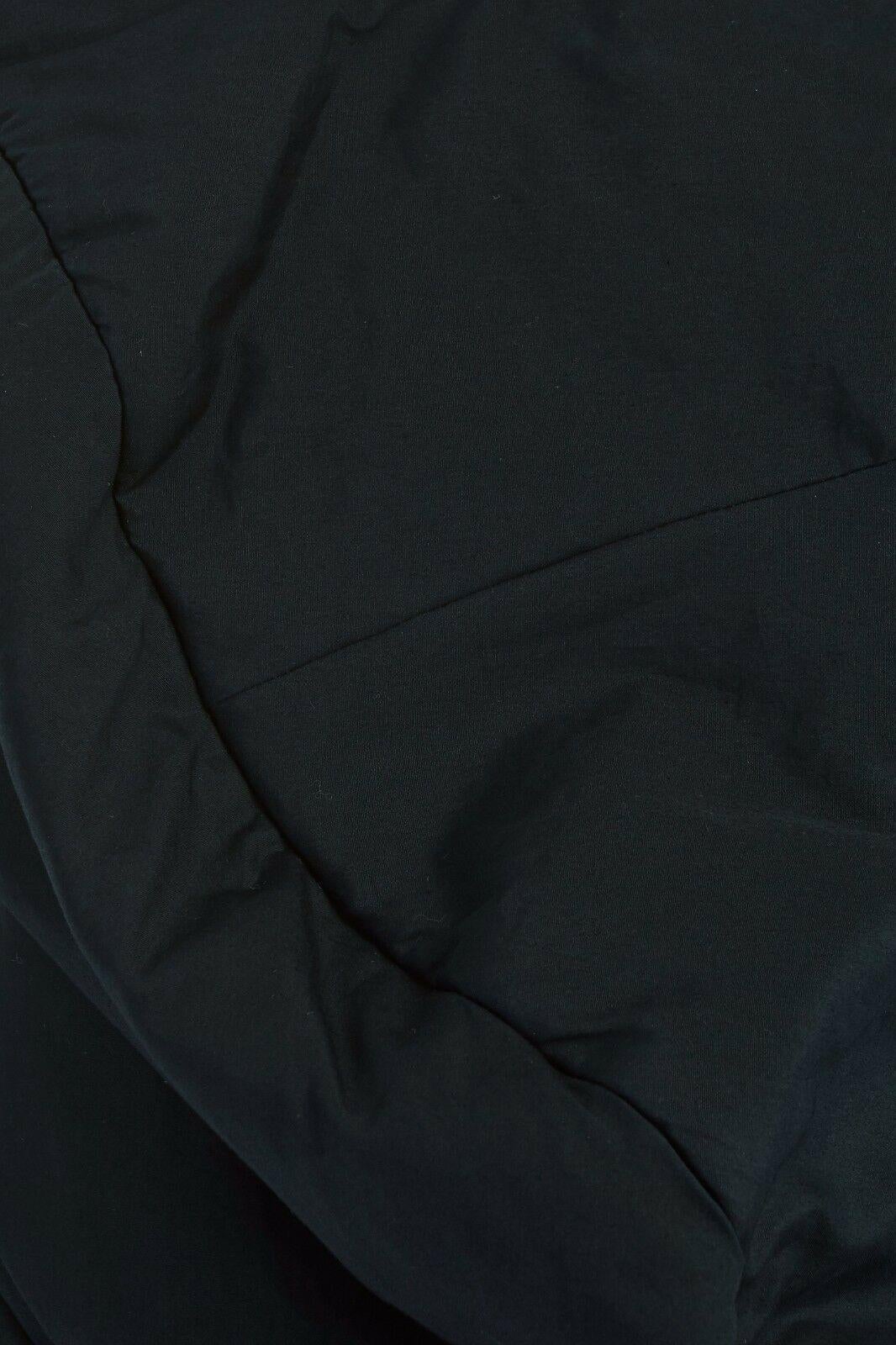 runway COMME DES GARCONS SS1997 Lumps Bumps black circle cut asymmetric dress S 6