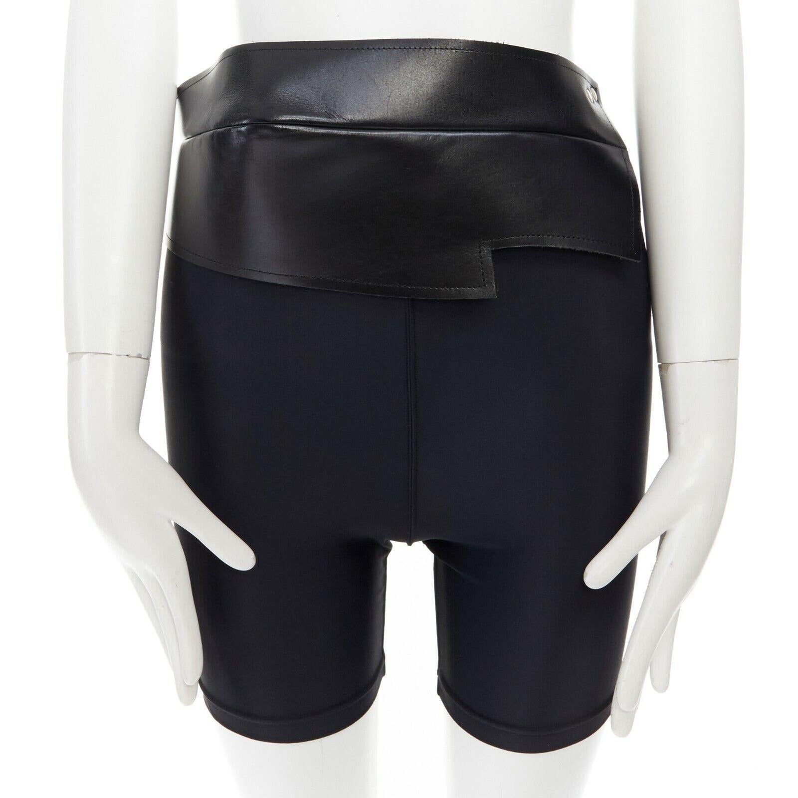 runway COMME DES GARCONS SS2010 sequins brocade blazer biker shorts belt set For Sale 2