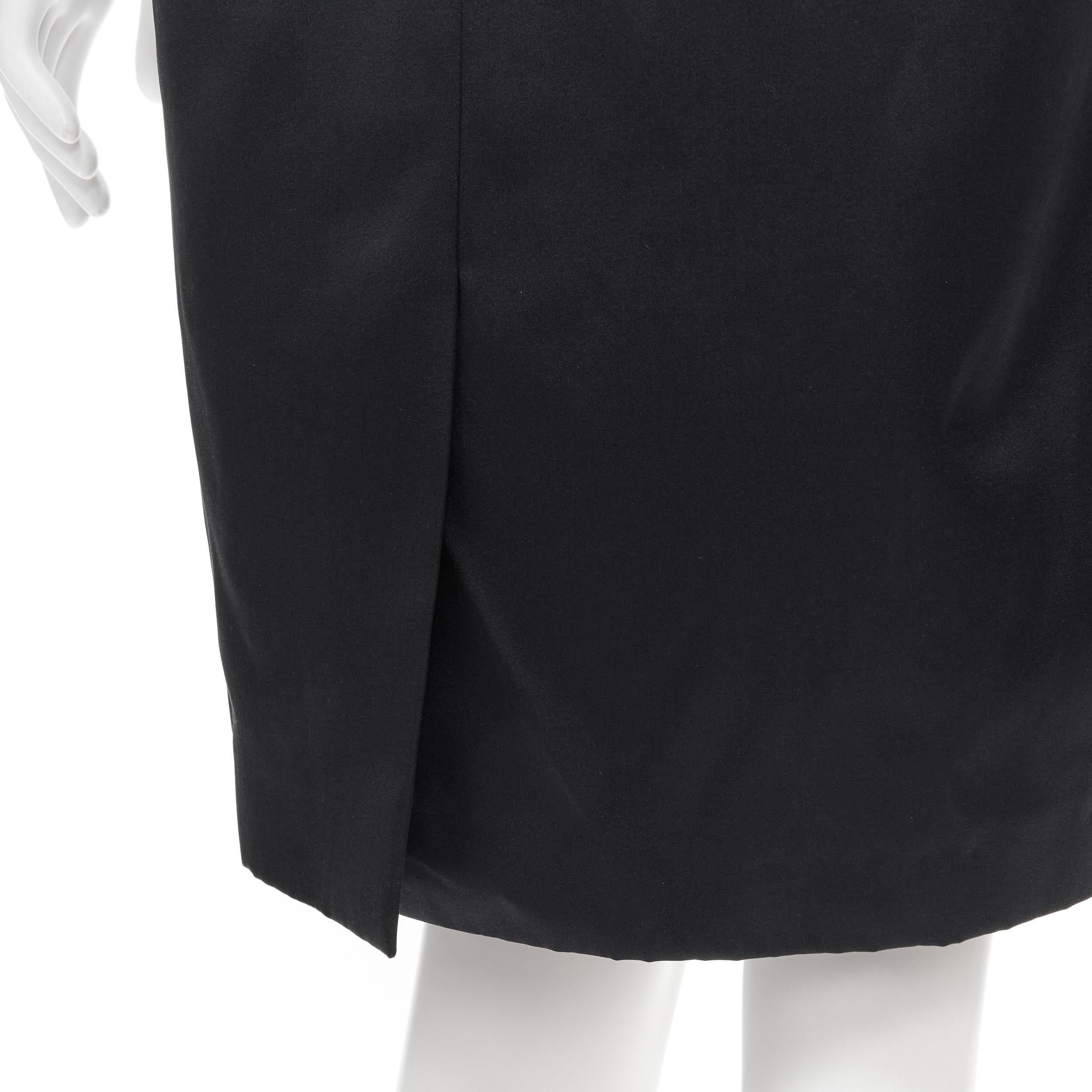 runway DRIES VAN NOTEN silver hand painted floral boxy sheath dress FR36 XS 2