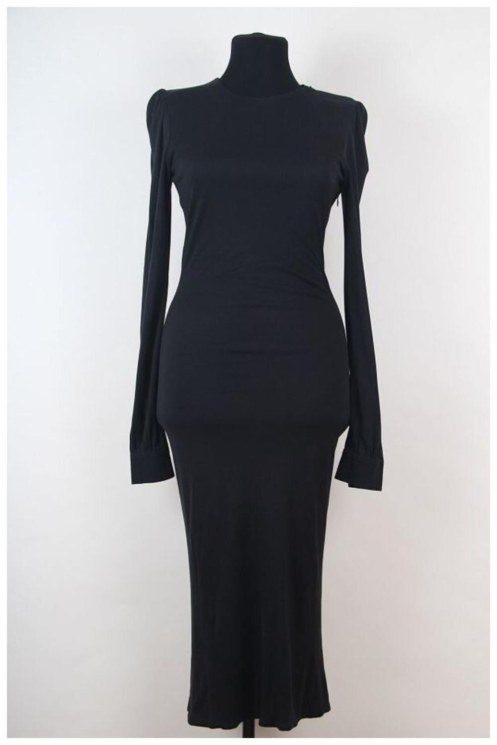 Fall 2005 Alexander McQueen 'The Man Who Knew Too Much' Full Lace Back Dr Runway For Sale 3