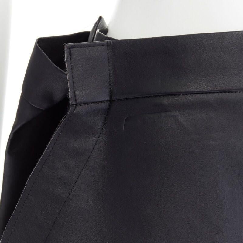 runway JUNYA WATANABE 2015 2D flatpack black circle structured skirt S 27
