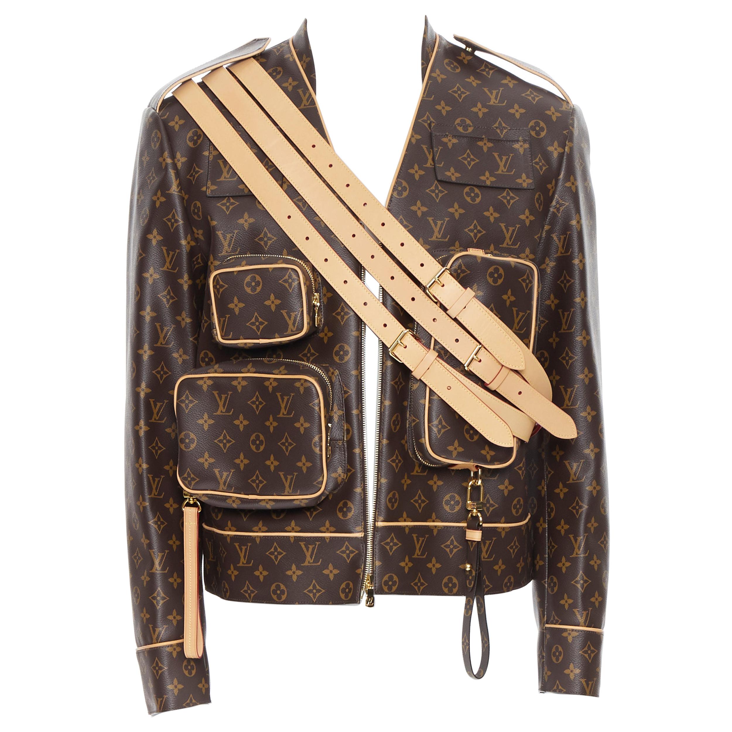 Louis Vuitton Monogram Satin Trench Coat Limited Edition at 1stDibs