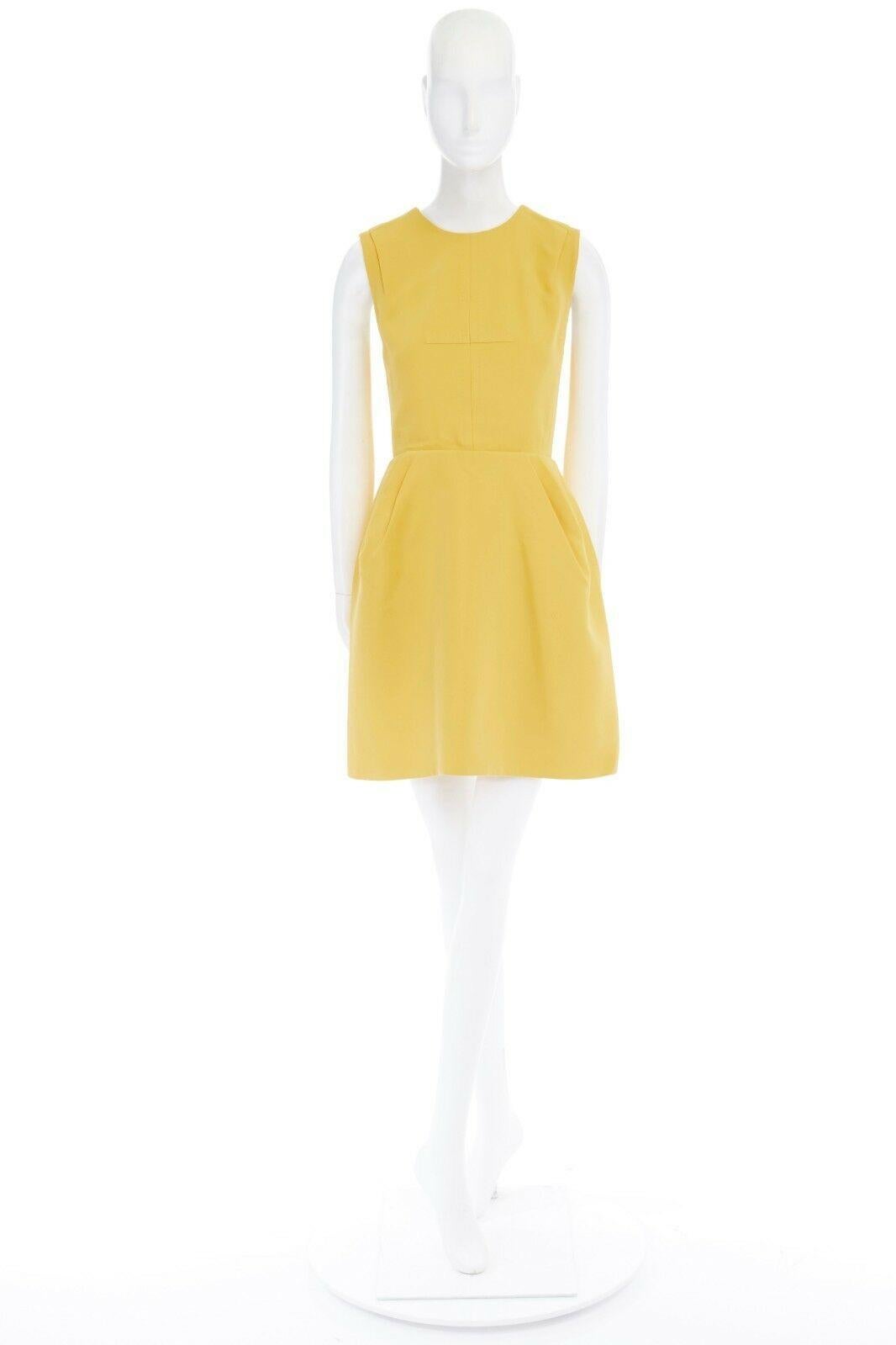 louis vuitton yellow dress