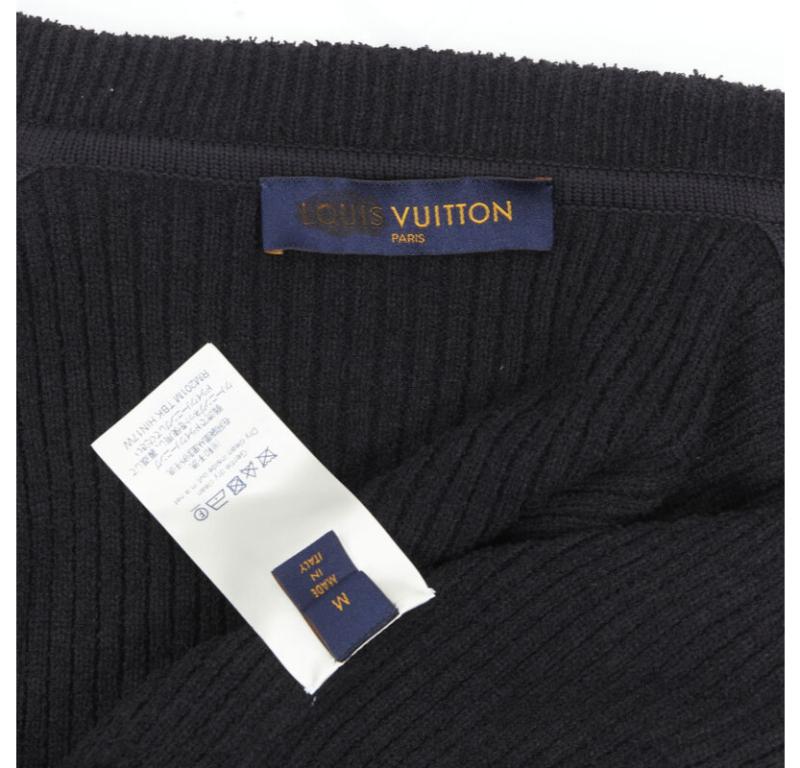 Laufsteg LOUS VUITTON Virgil Abloh Multi 3D Tasche Nützlichkeit Tasche gerippte Weste M im Angebot 5