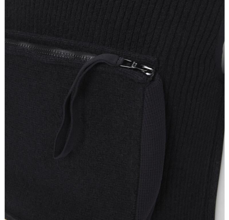 Laufsteg LOUS VUITTON Virgil Abloh Multi 3D Tasche Nützlichkeit Tasche gerippte Weste M im Angebot 4