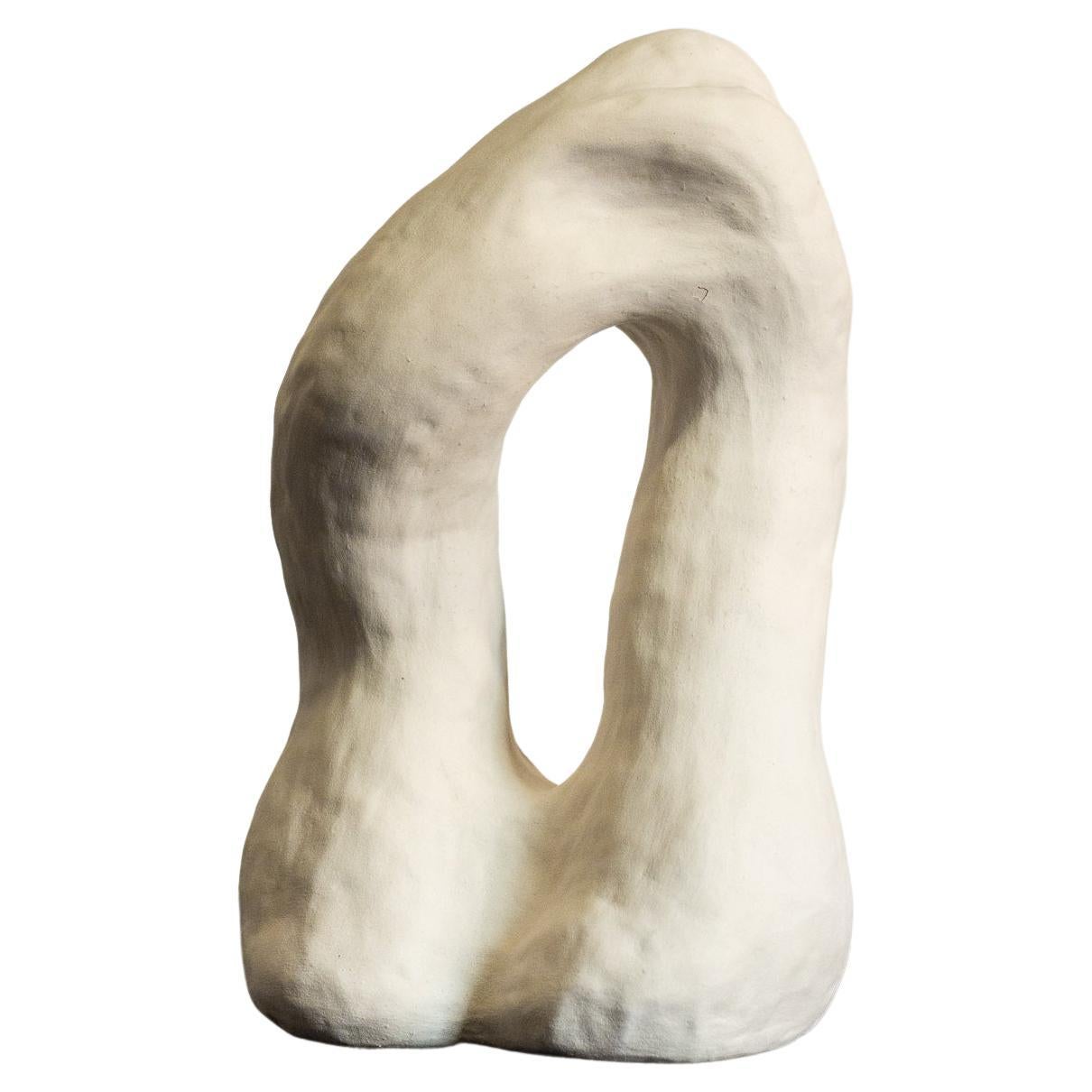 contemporary handmade ceramic sculpture RUPA N.5 For Sale