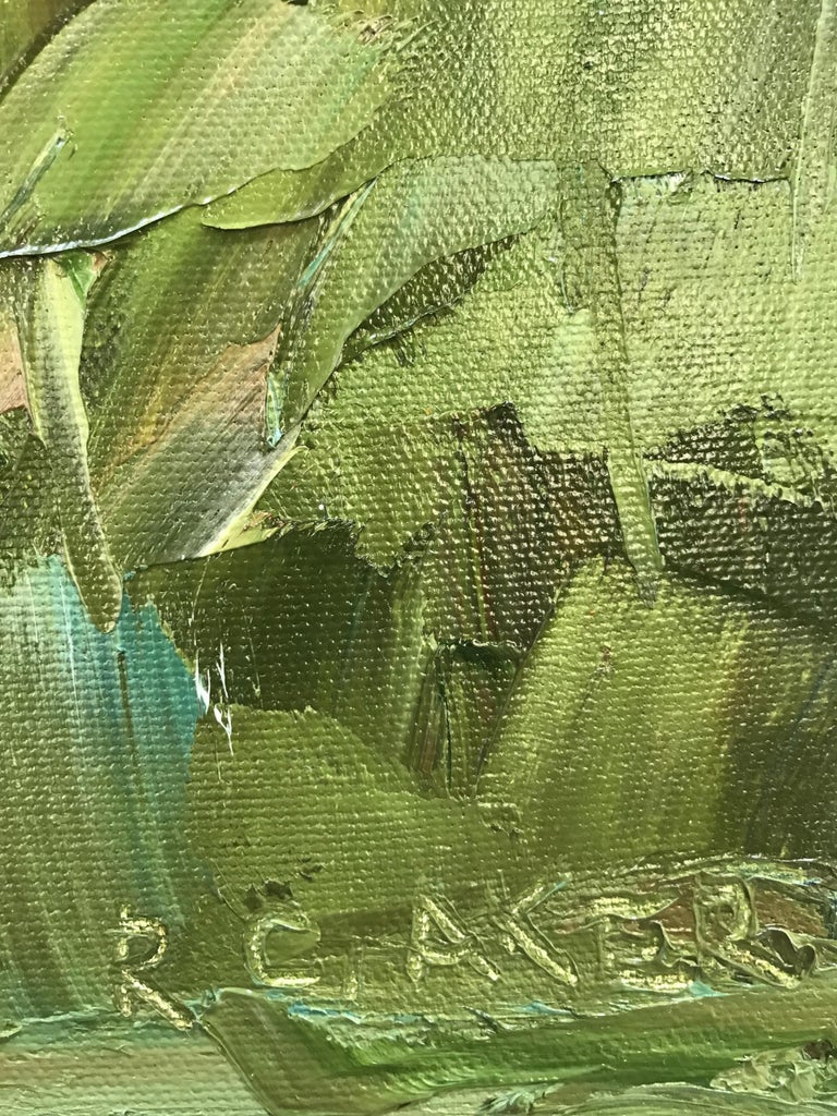 Rupert Aker Gloucestershire Verge by Rupert Aker, Impressionist, Oil